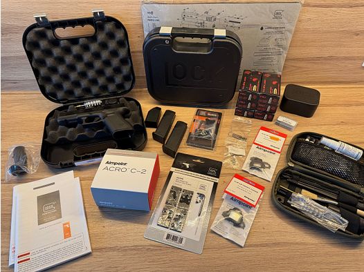 Glock 17 Gen.5 MOS mit Aimpoint ACRO C2, Performance Trigger