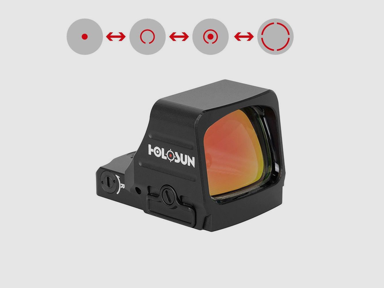 Visor de punto rojo Holosun HS507COMP-RD