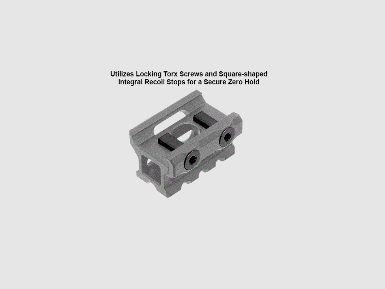 UTG Super Slim Picatinny Riser Mount, 0.75″ Height, 3 Slots