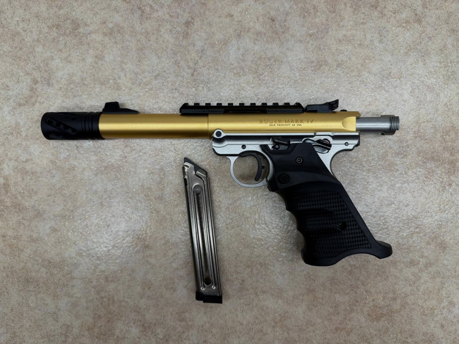 RUGER MARK IV 4 OBIECTIVO