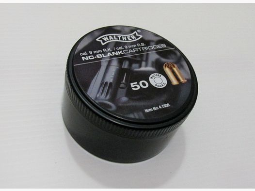 Munition Revolver 9mm Weiß
