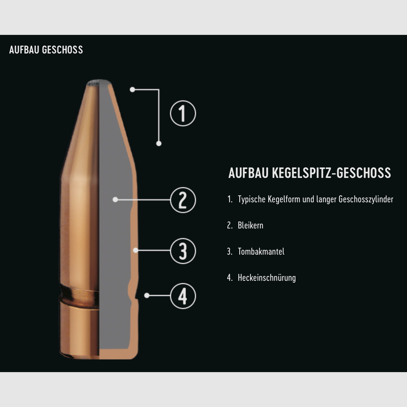RWS 2117215 6,5x68 Kegelspitz 8,2g/127grs.