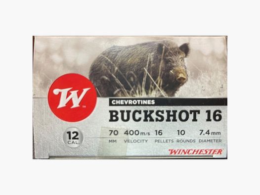 PATRONI BUCKSHOT 12/70 16GR X10