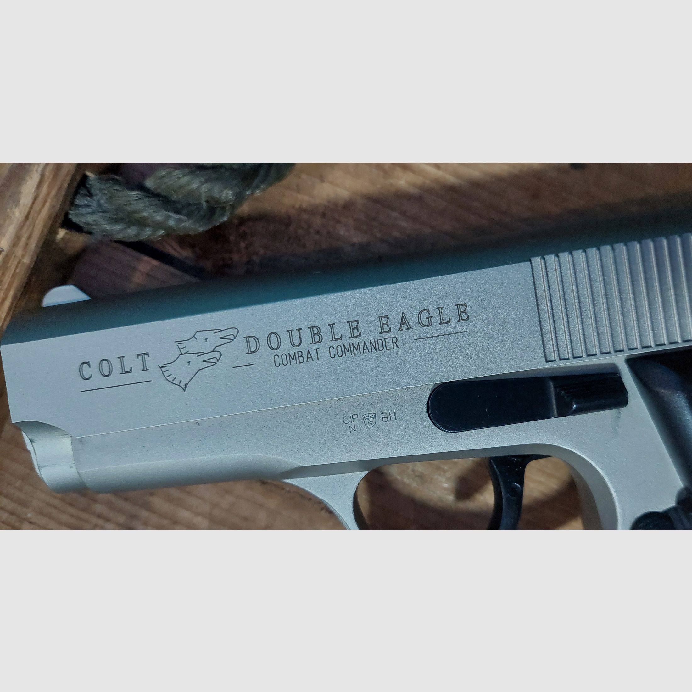 COLT Double Eagle - cromo mate - 9 mm P.A.K (PTB 766) Schreckschuss