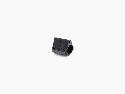 JP Two-Piece Adjustable Gas Block with Detent, .750 Bore, Black Stainless, Low Profile