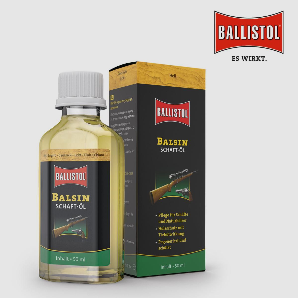 BALSIN Huile pour crosse claire 50ml
