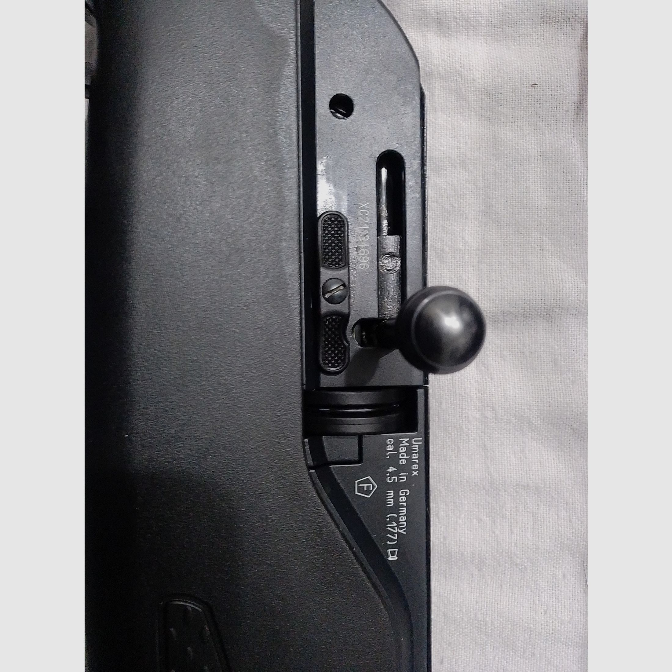 1 x Airmagnum Hämmerli 4,5mm CO2 Gewehr Tasche 2 Magazine Nördlingen Neuwertig