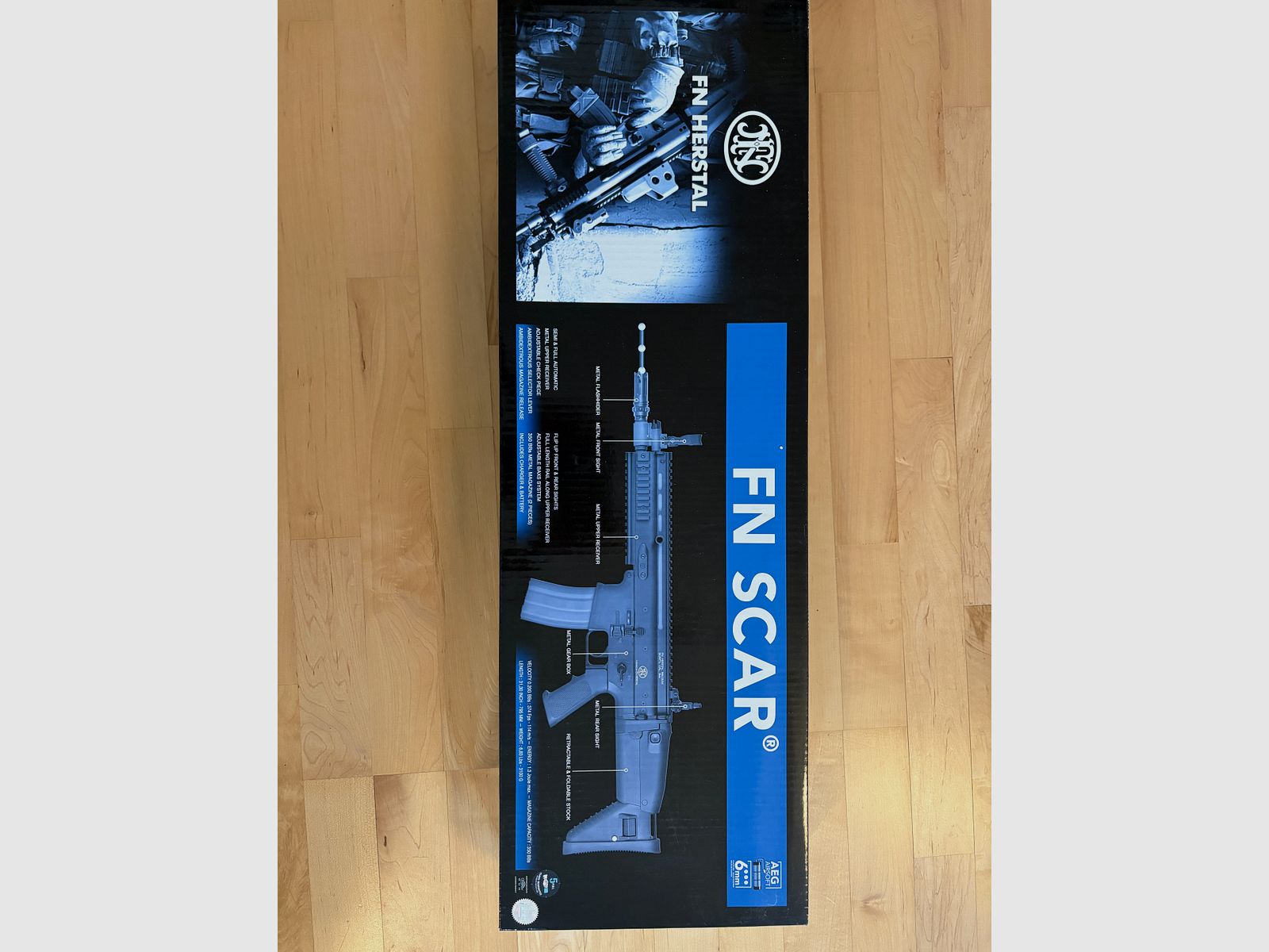 Softair Cybergun FN SCAR AEG, Kal. 6mm BB