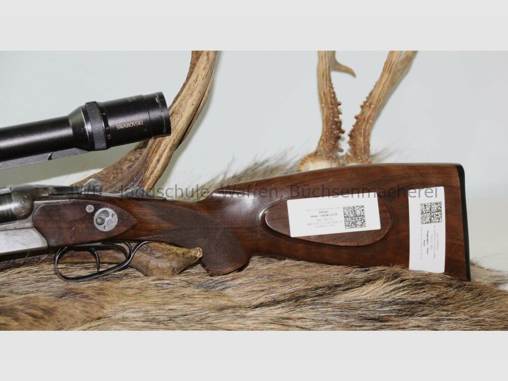 Simson Drilling with Swarovski Habicht 2.5 - 10 x 56 LA 7x65R;12/70