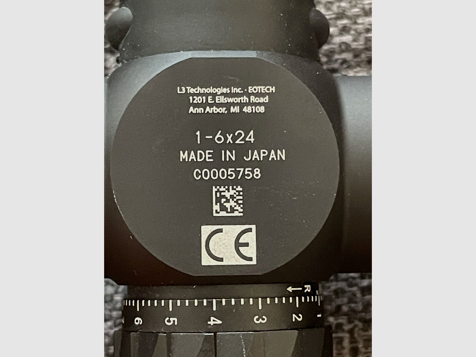 EOTECH Vudu 1-6x24 FFP SR1