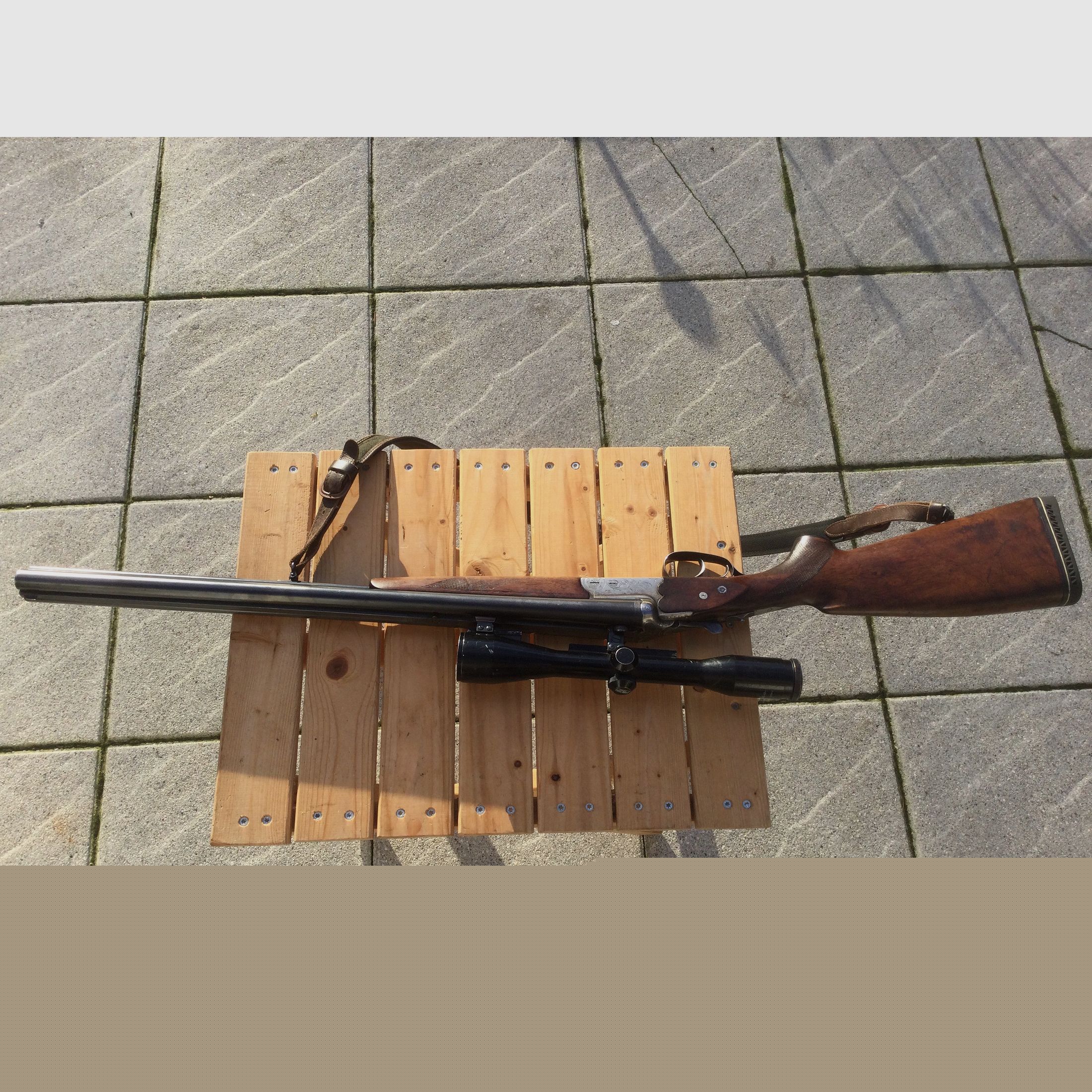 Suhl drilling Fortuna 8x57 IRS, 12/70