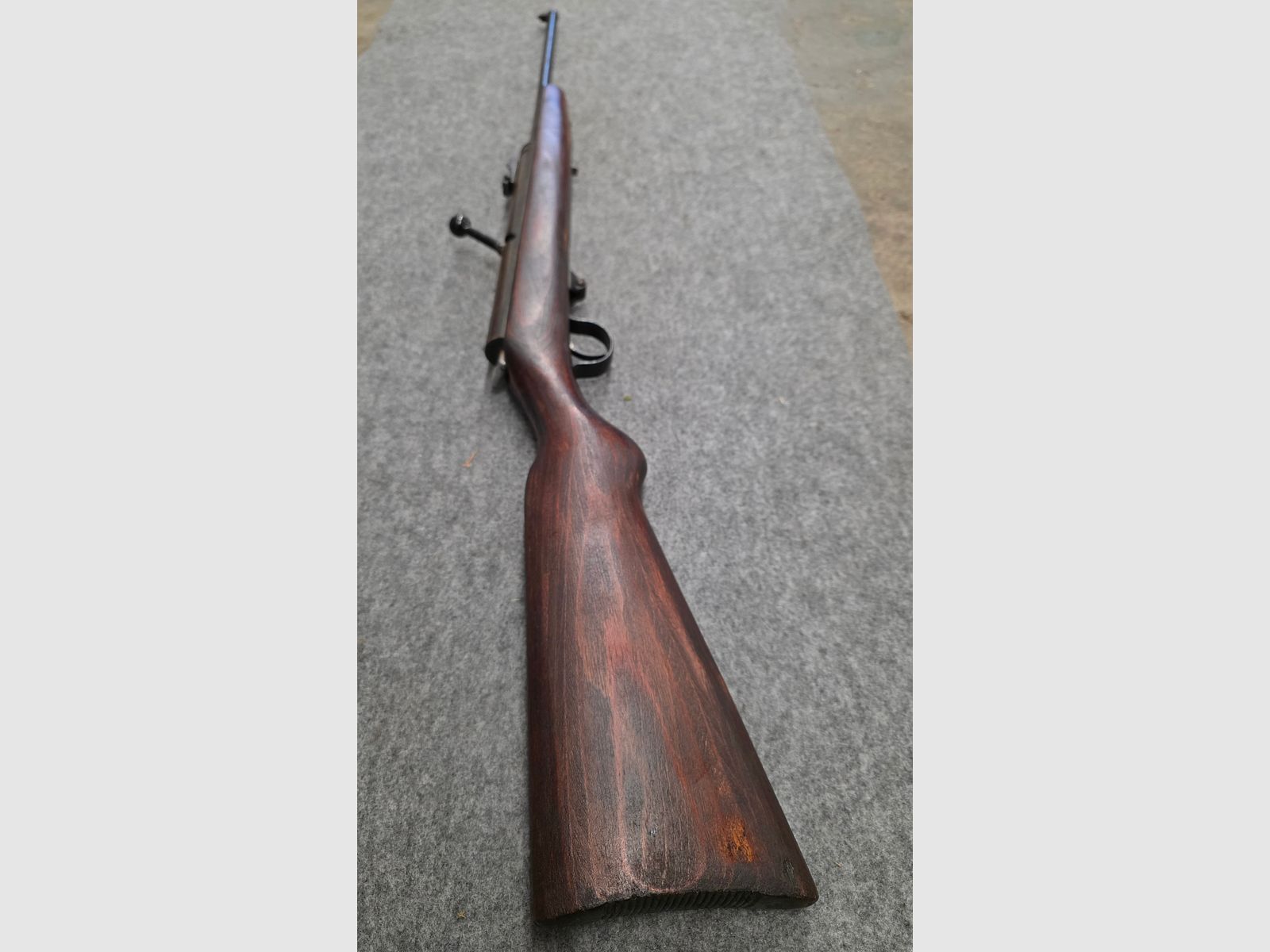 Vintage Look Retro Haenel Mod. 49a Q1 Qualität mit Schichtholzschaft Durchlader kein 310