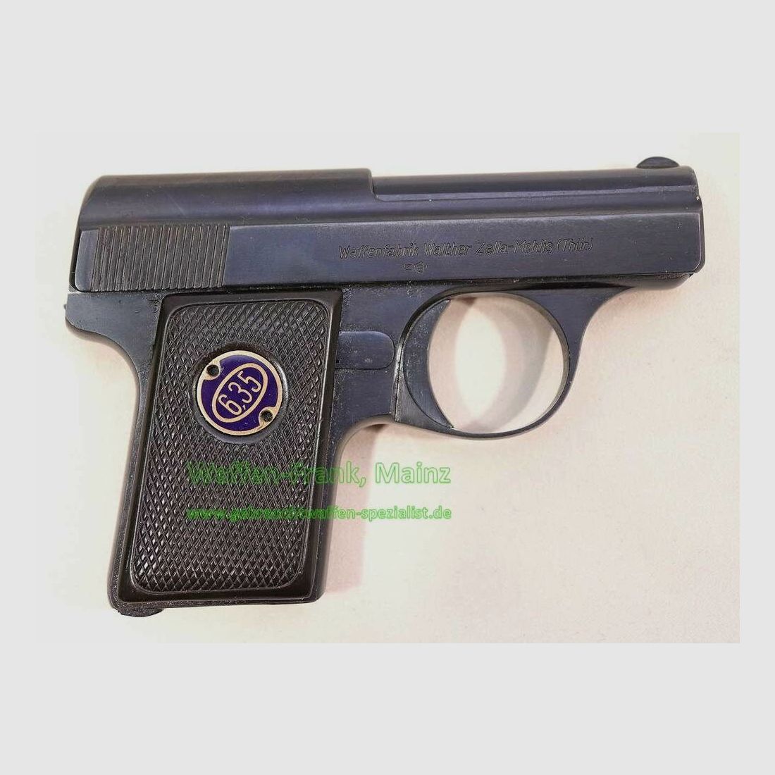Walther - Zella-Mehlis Pistola Mod. 9/a, immagine 3 di 3