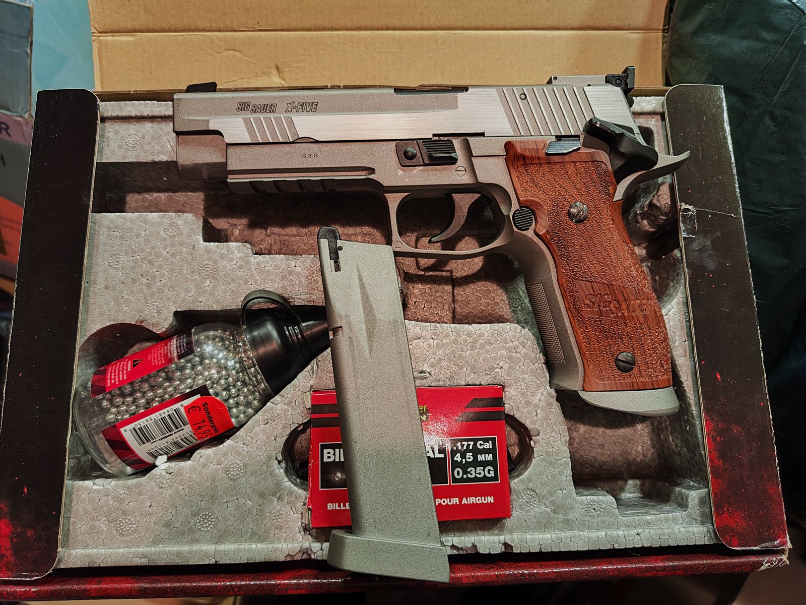 Sig Sauer P226S X-Five CO2 4,5mm BB Blowback selten