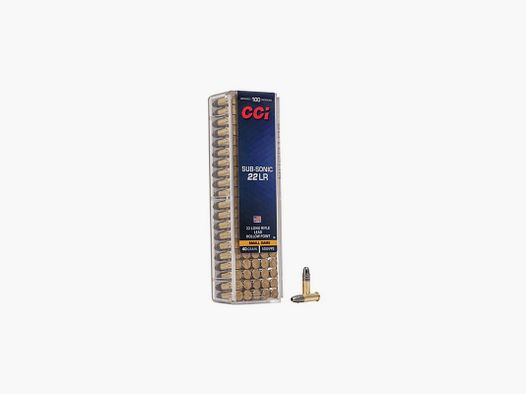 CCI Subsonic Munition 40 gr. HP .22 LR