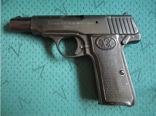 Pistole 7,65mm Walther Mod. 4 aus Sammlung	 4