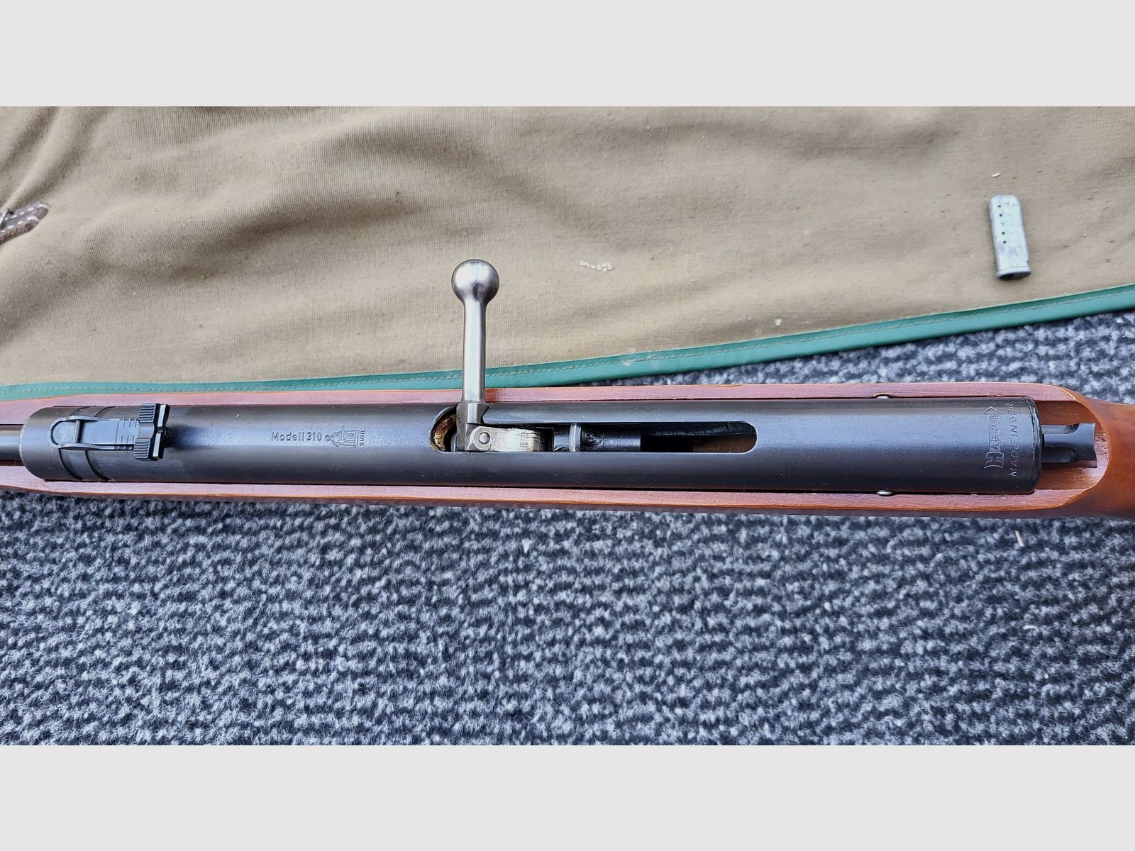 DDR Luftgewehr mit Magazin von Haenel Suhl Modell 310, Bild 2 von 5