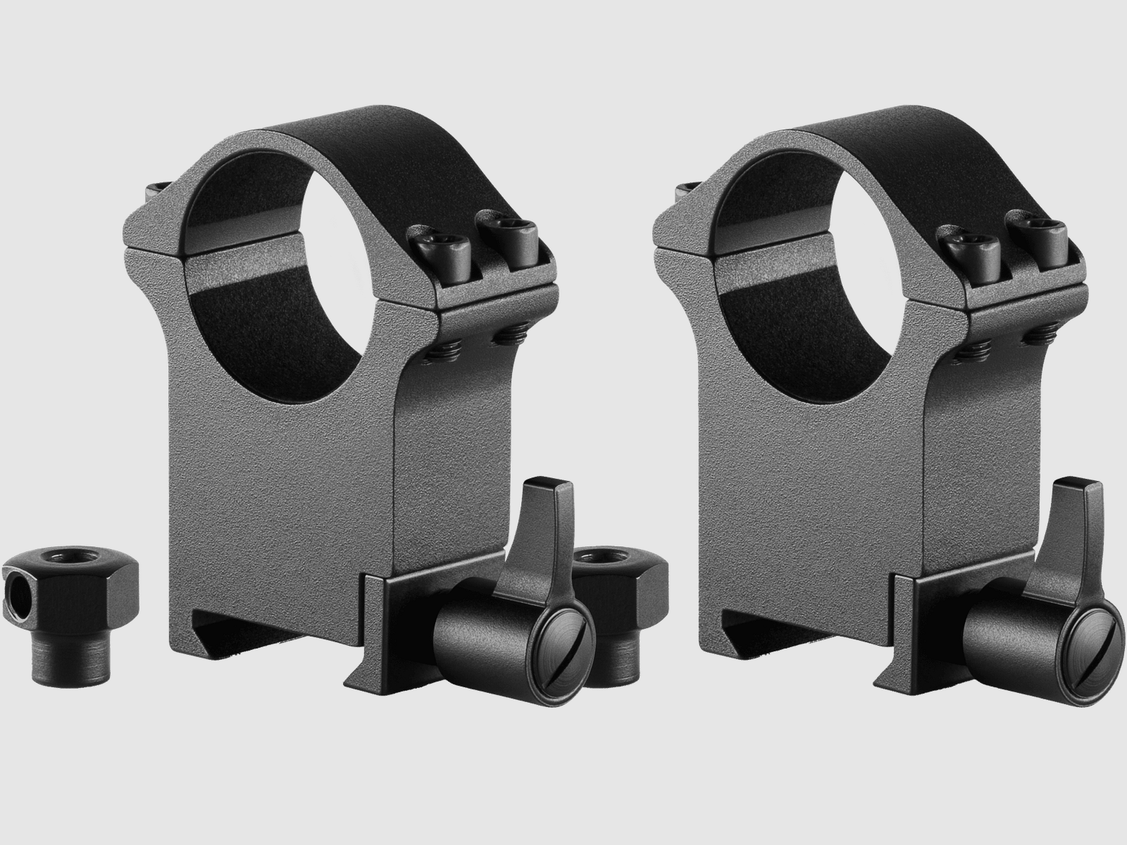 Hawke Professional Steel Ring Mount Weaver 1" Extra High