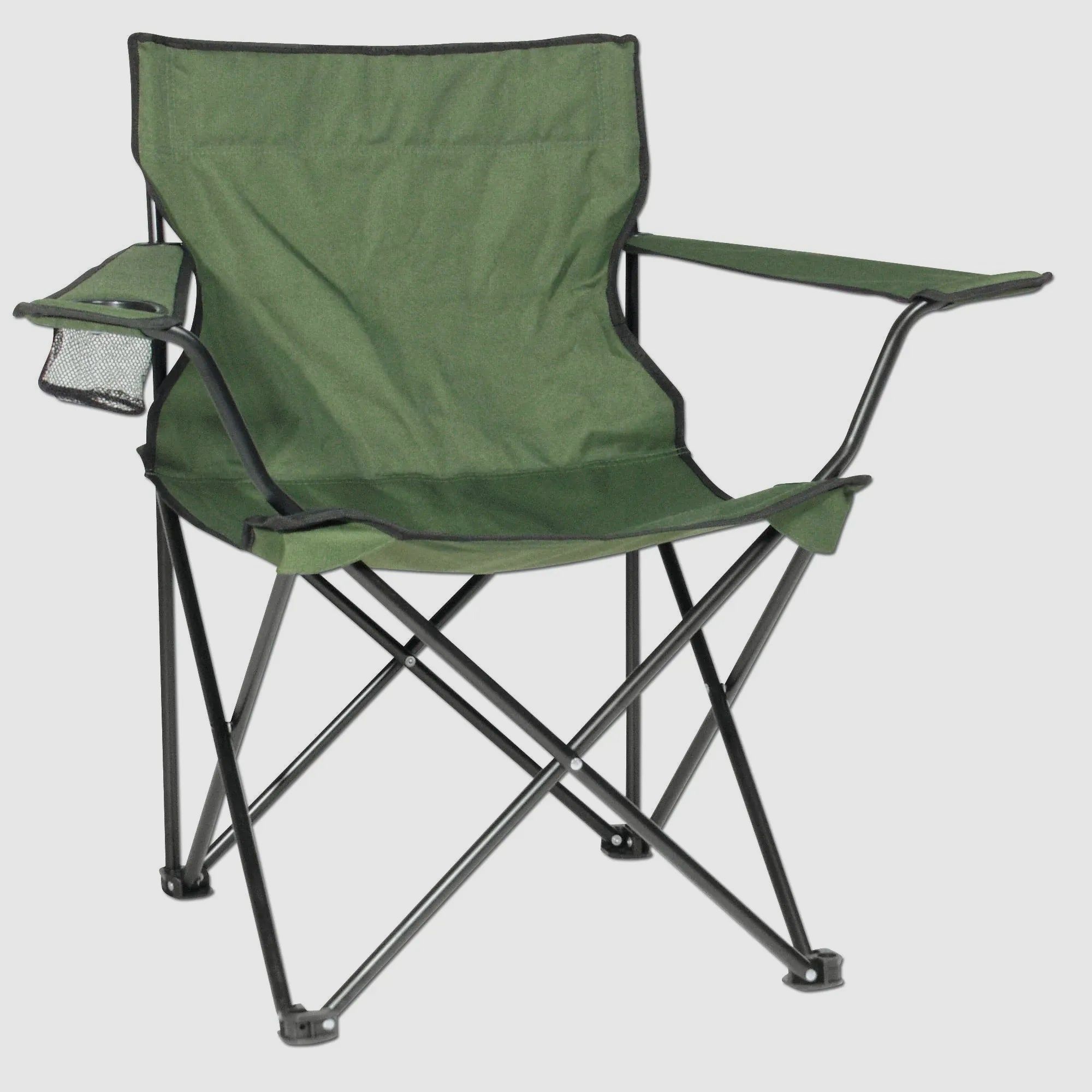 Mil-Tec Klappstuhl oliv mit Stahlgestänge