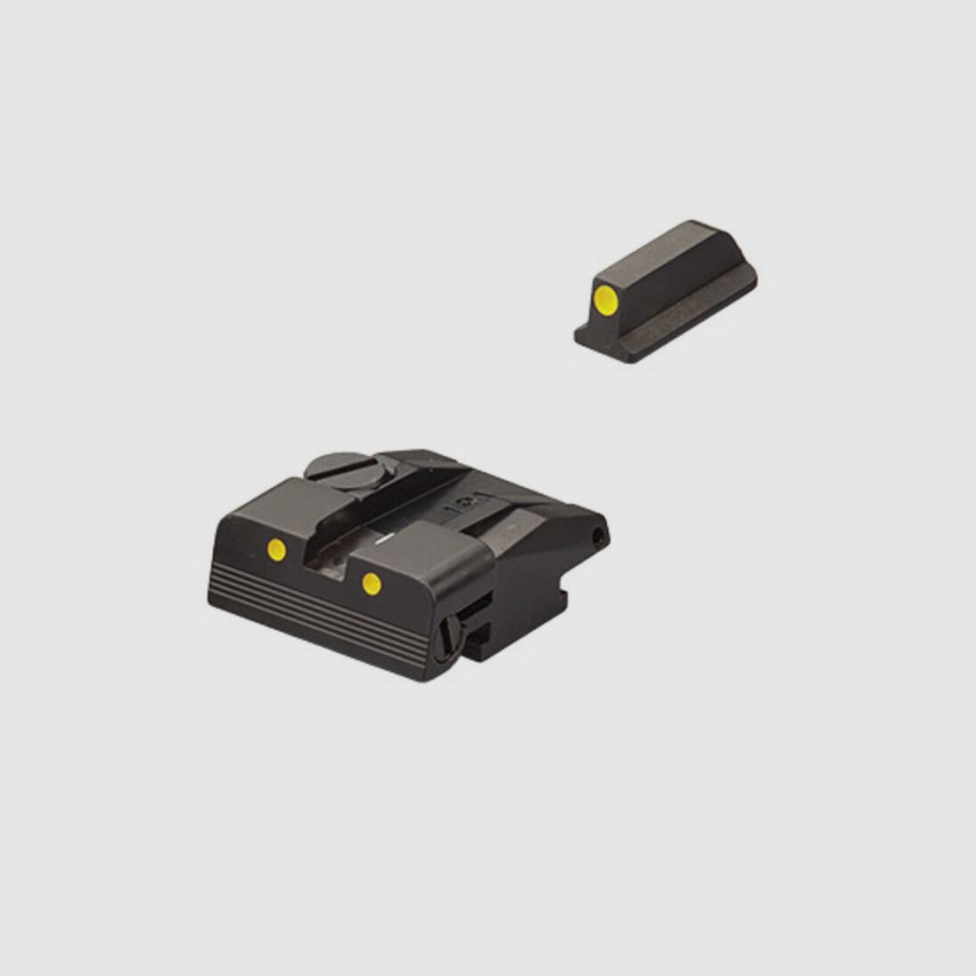 LPA SPL Visor 3-Dot L-L amarillo P99+PPQ