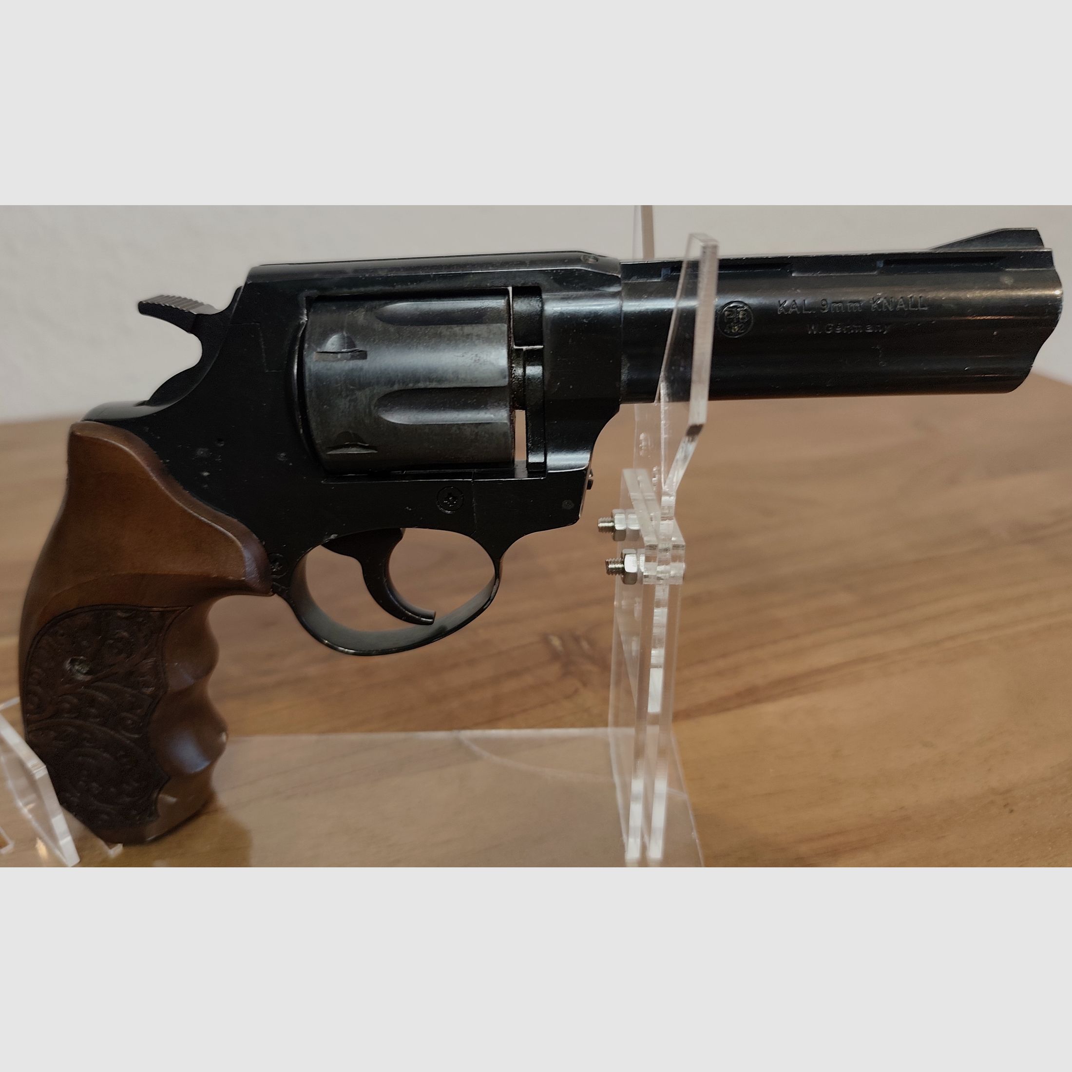 Röhm RG 99 nera vecchia PTB 452 del 1994 + munizioni ed effetti pirotecnici