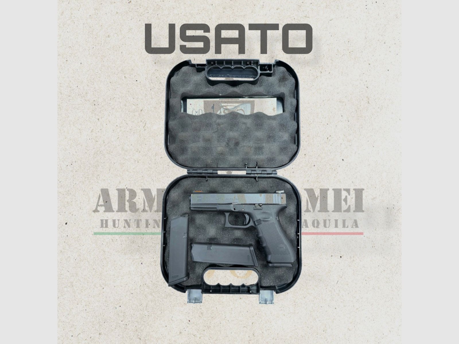 UTILISÉ – PISTOLE – GLOCK MOD. 17 Gen 4 cal. 9×21, image 3 sur 3