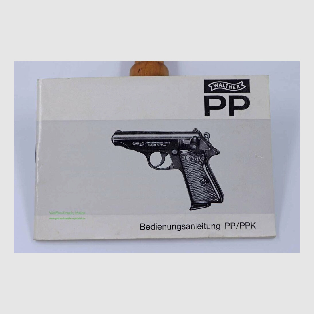 Walther - Ulm Gebruiksaanwijzing, Origineel
