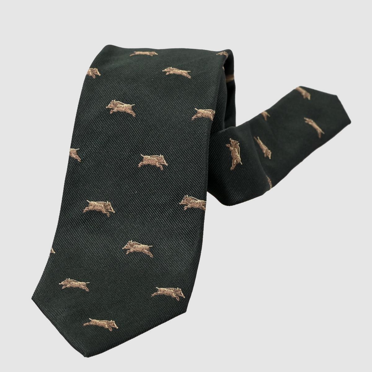 Tom Schlüter GmbH Krawatte Wildschwein Grün