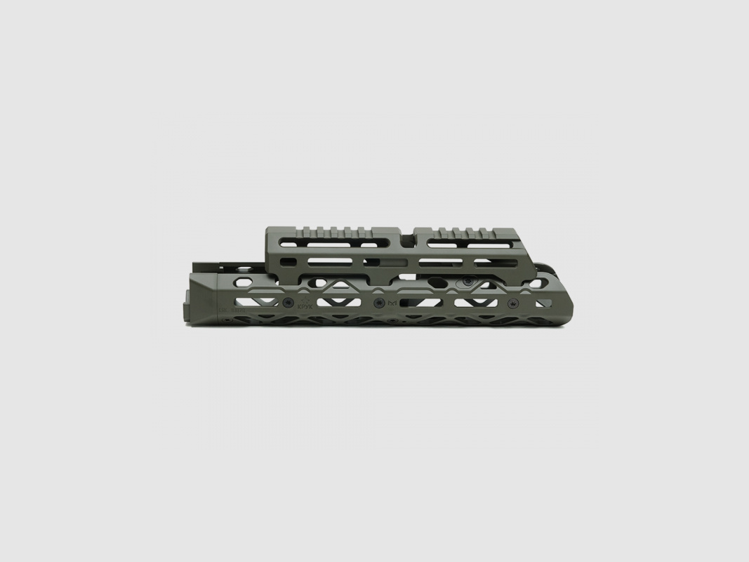 KPYK Medium AK M-LOK Handschutz mit langem Gasrohrcover CRC 1U020B OD Green