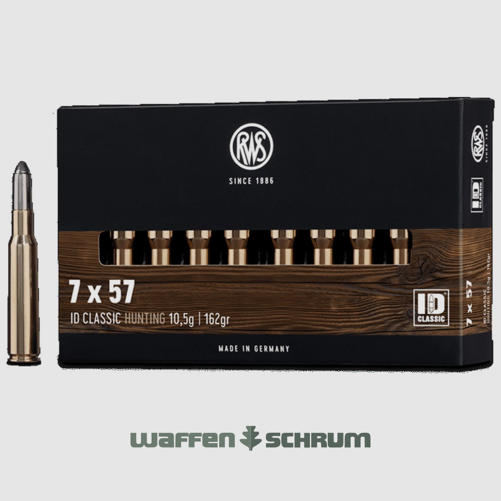 RWS ID Classic 10,5g - 162gr 7x57