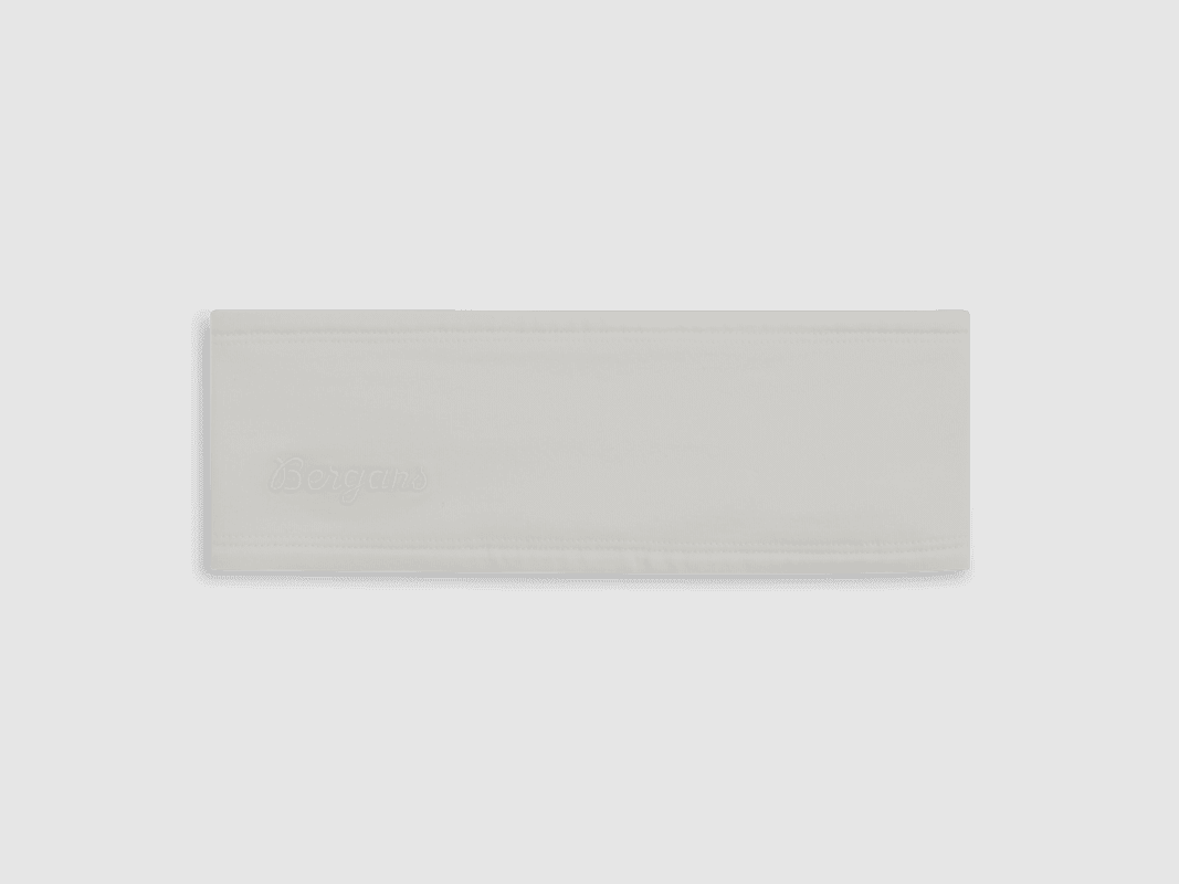 Bergans Cotton Headband Arctic White