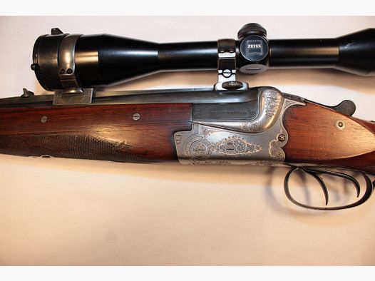 Bockdoppelbüchse im Kaliber 8x57IRS