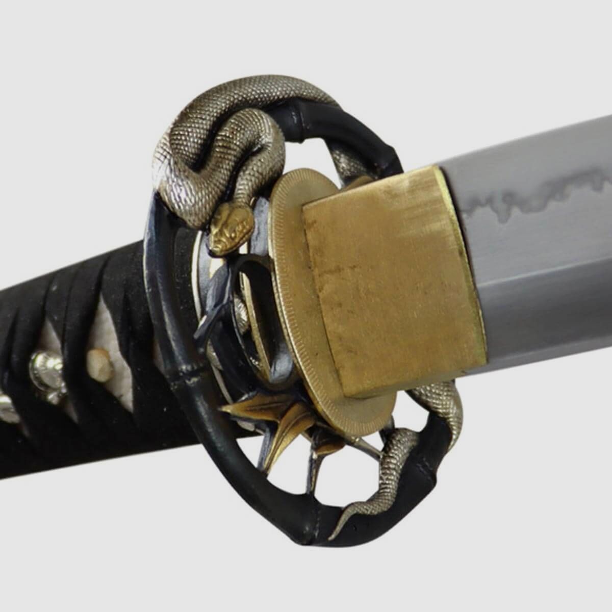 Snake Katana mit hochwertiger Politur