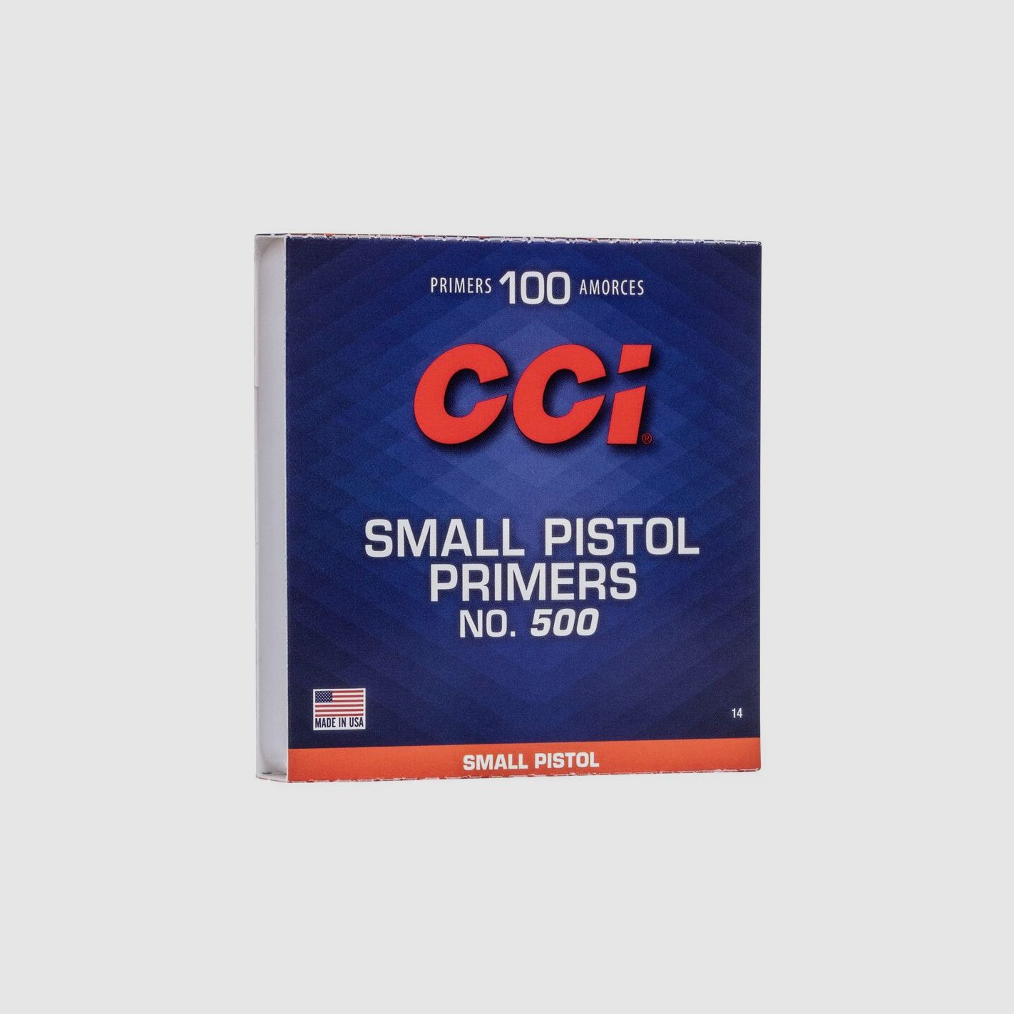 CCI 500 SMALL PISTOL PATRONEN
