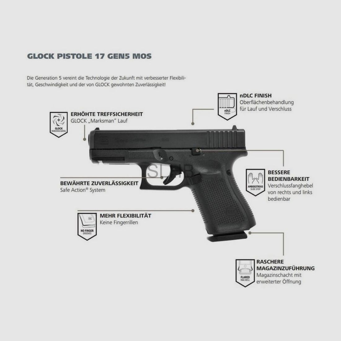 Glock Glock 17 Gen5 MOS FS
