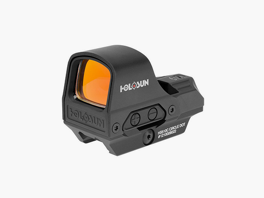 Kolimator HS510C Multi Reticle Solar Panel, Czarny - Holosun