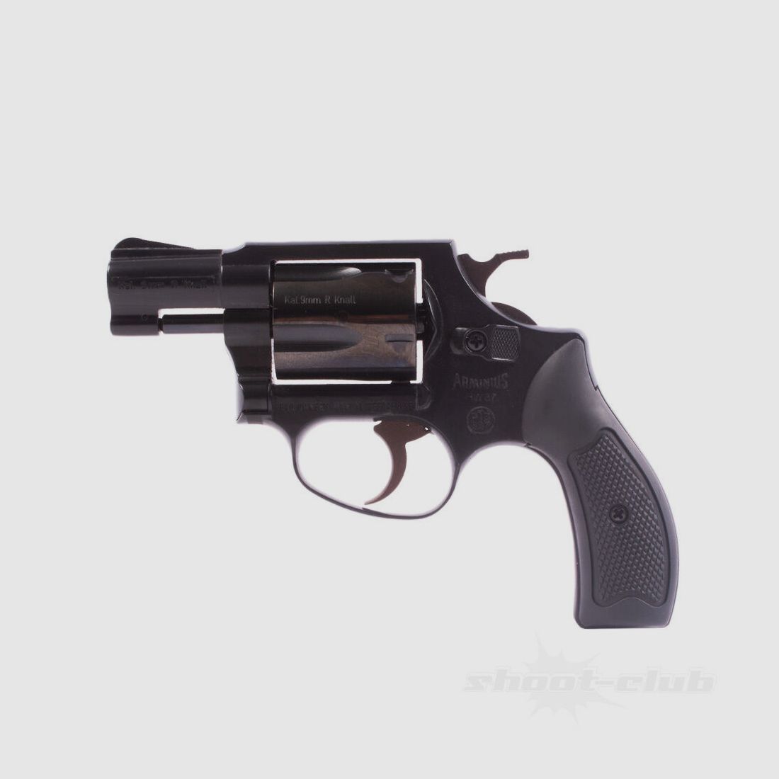 Revolver à blanc Weihrauch HW 37 au calibre 9mm R.K.