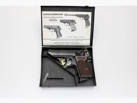 Pistole Walther PPK-L mit Box und Anleitung 7,65mmBrowning