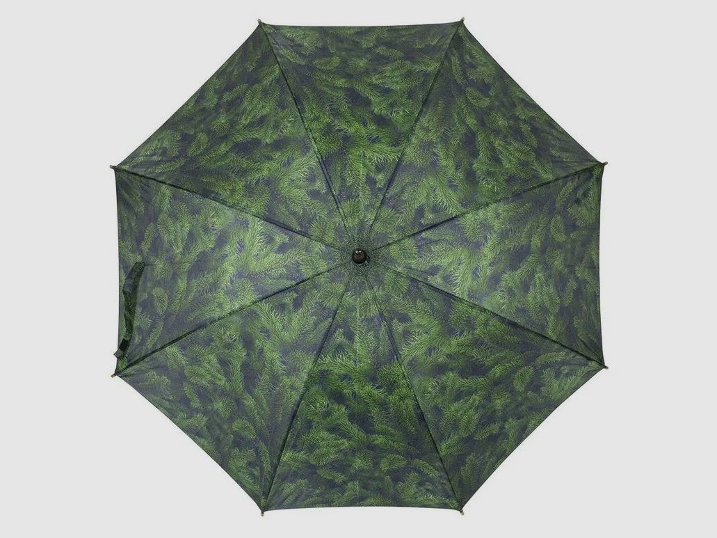 Regenschirm Tannenzweige