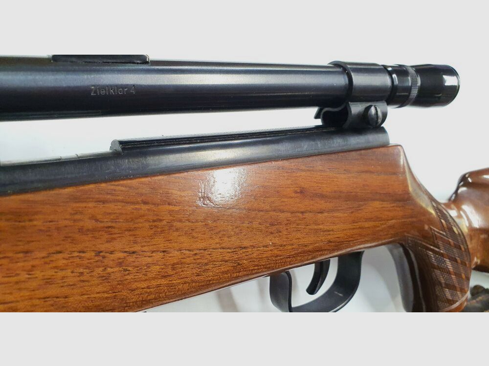 Repeating rifle with scope