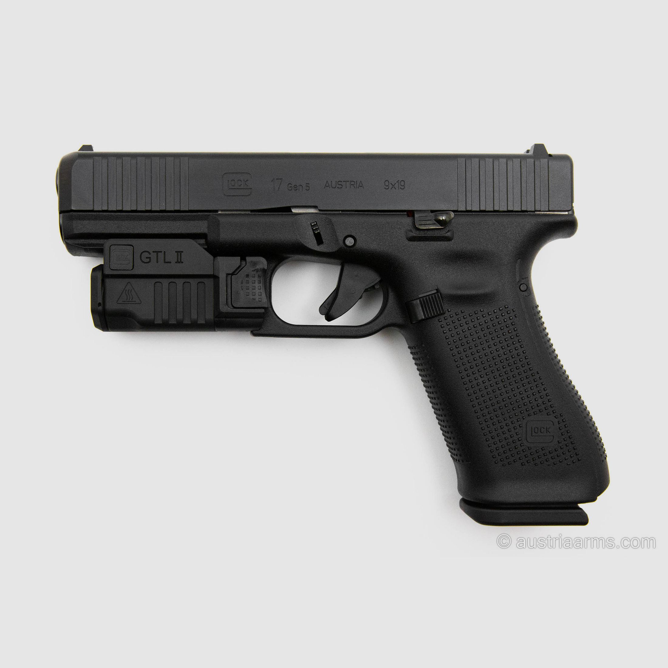 Glock 17 Generation 5 mit Glock GTL II, neuwertige Gebrauchtwaffe, 9 x 19 mm, Bild 1 von 4