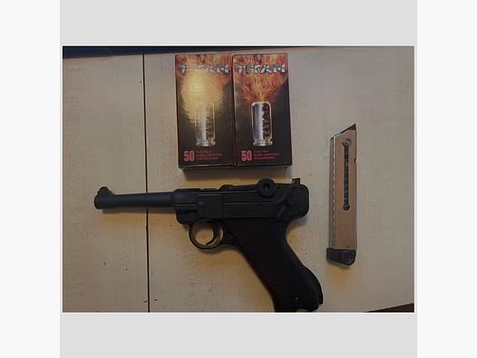 Luger PAK 9mm Schreckschuss
