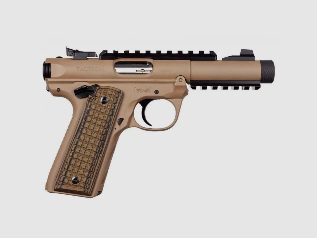 Ruger Mark IV 22/45 Tactical Brown