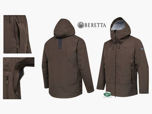 BERETTA Giacca Ascend 3L marrone GU565