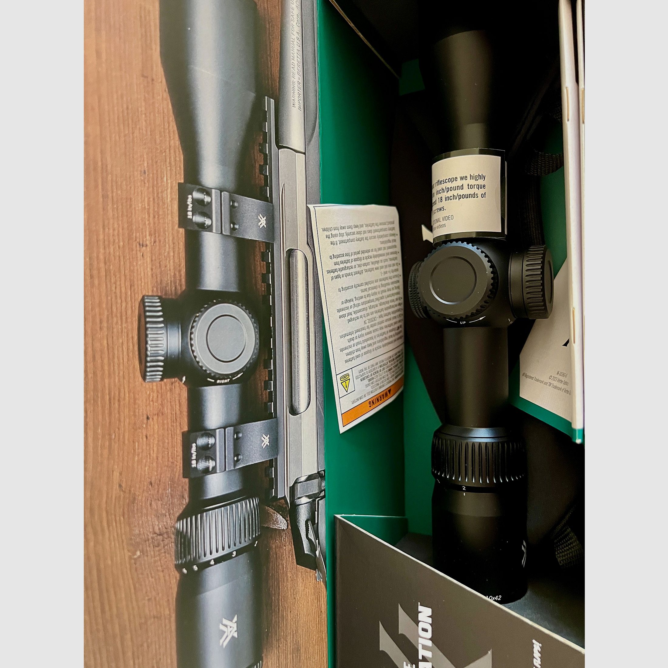 Vortex Viper HD 2-10x42 brand new