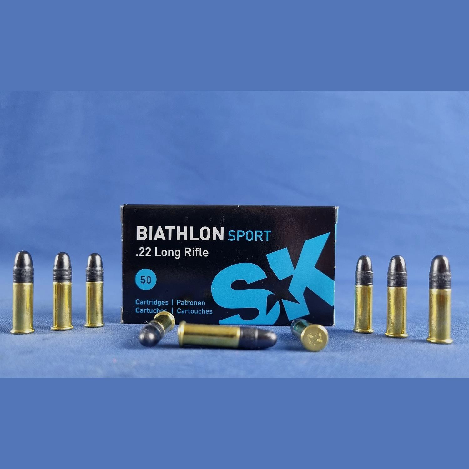 SK Biathlon Sport .22 LR LRN 2,6g/40grs 50 stuks