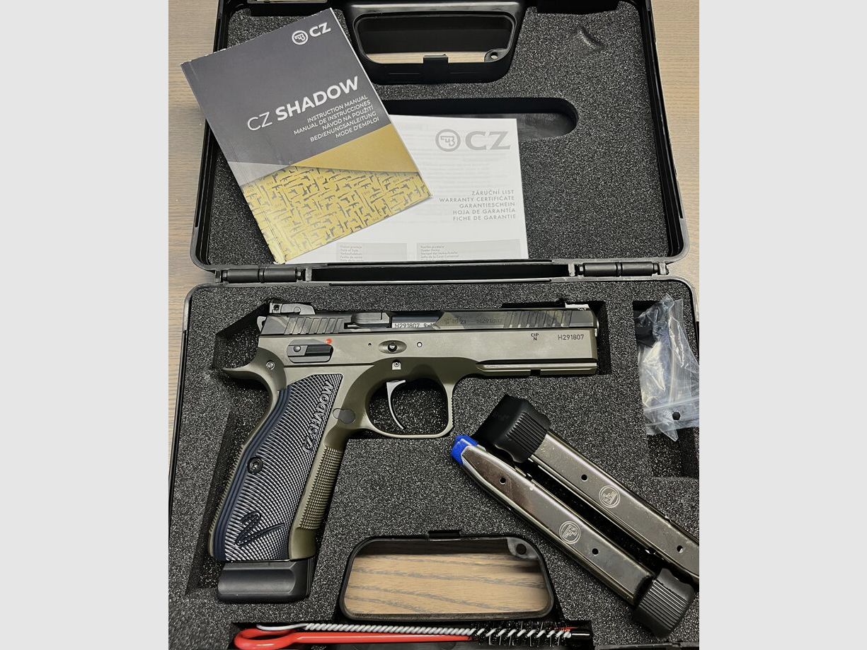 CZ Uhersky Brod Shadow 2 - SONDERMODEL - Camo / Olijf