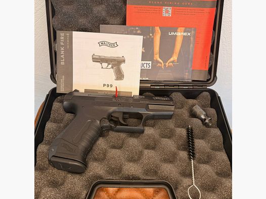 Walther P99 w doskonałym stanie, z walizką i akcesoriami