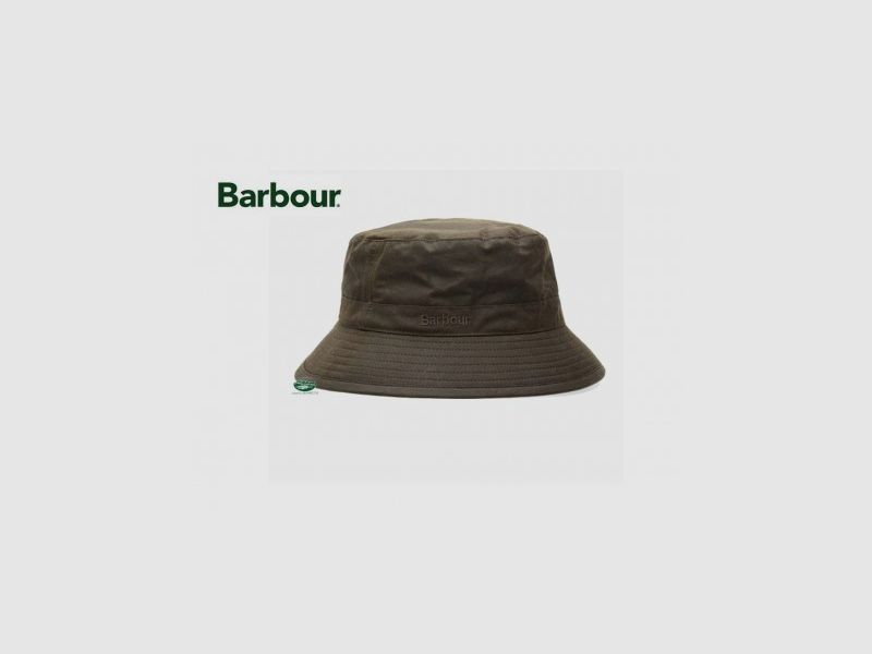 BARBOUR Hut Wachs Sport Oliv