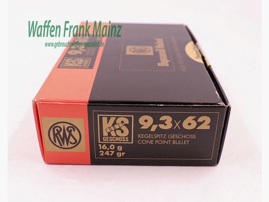 RWS (WZd.Fa.Rottweil) 16,0g KS 9,3x62
